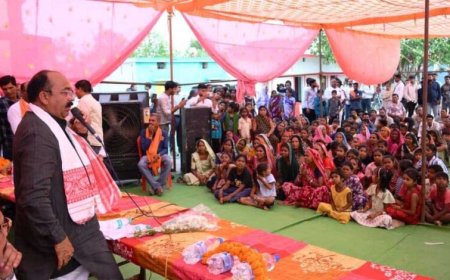उप मुख्यमंत्री  अरुण साव ने 5 गांवों में लगाई चौपाल