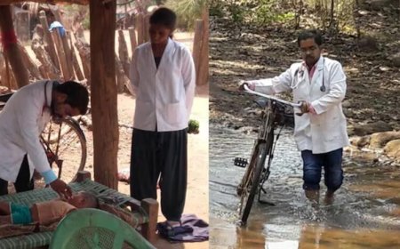 नक्सल प्रभावित इलाके में बदलाव की मिसाल, डॉक्टर रामटेके की 23 साल की मेहनत से बना मॉडल अस्पताल