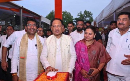मुख्यमंत्री  विष्णुदेव साय ने गरियाबंद को दी 603 करोड़ रुपये से अधिक के विकास कार्यों की सौगात