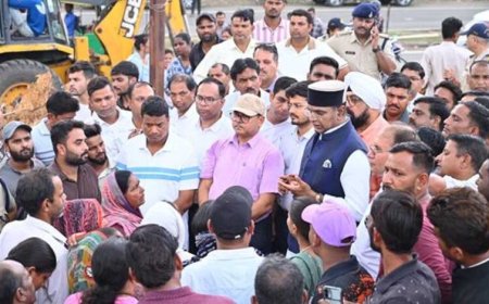 मंत्री  सारंग ने सड़क निर्माण के साथ प्रभावित परिवारों के पुनर्वास की बनाई राह