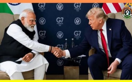 PM मोदी के सामने ट्रंप का बड़ा बयान, बोले- भारत पर हमला हुआ तो हम युद्ध में कूद जाएंगे
