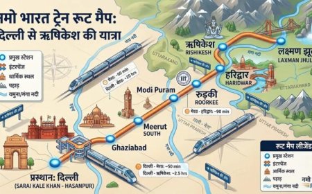 दिल्ली से हरिद्वार-ऋषिकेश तक दौड़ेगी नमो भारत ट्रेन, 150 KM रैपिड रेल कॉरिडोर से सफर होगा आसान