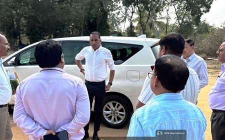 लोक निर्माण विभाग के सचिव ने मेडिकल कॉलेज के कार्यों का किया निरीक्षण, तेजी से काम पूरा करने कहा