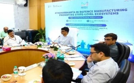 डिफेंस मैन्युफेक्चरिंग को नई गति देने पर राज्य स्तरीय कार्यशाला में हुआ मंथन