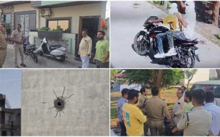 रतलाम फायरिंग कांड: वारदात को अंजाम देकर फरार हुए बदमाश, पुलिस जांच में जुटी