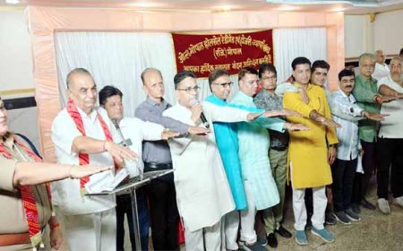 ओल्ड भोपाल होलसेल रेडिमेड एवं होजरी व्यापारी संघ को मिला नया नेतृत्व