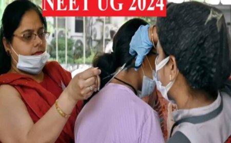 NEET परीक्षा में सख्ती: चोटी का क्लचर, बाली और कलावा तक उतरवाया, इंदौर में कड़ी जांच