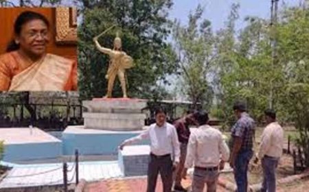 राष्ट्रपति द्रौपदी मुर्मु ने रानी दुर्गावती विश्वविद्यालय के 36वें दीक्षांत समारोह में बांटे गोल्ड मेडल