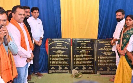 आमाकोनी में विकास की नई सौगात, राजस्व मंत्री टंकराम वर्मा ने 28 लाख के कार्यों का किया लोकार्पण
