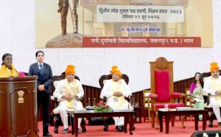भारतीय संस्कृति, परंपरा और भाषाओं के प्रति सम्मान का भाव विकसित करना विश्वविद्यालयों की महत्वपूर्ण जिम्मेदारी : राष्ट्रपति मुर्मु