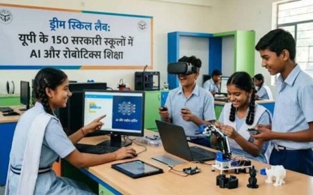 यूपी के स्कूलों में नई पहल: 18 मंडलों में स्थापित होंगी ड्रीम लैब्स
