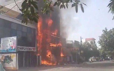लखनऊ अग्निकांड की जांच SIT को सौंपी, सात दिन में रिपोर्ट देने का निर्देश