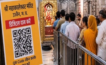 MP के मंदिरों में अब QR कोड से होगा दान, बड़े मंदिरों में लागू होगी डिजिटल व्यवस्था