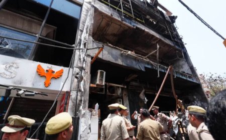 एसआईटी ने की अग्निकांड स्थल की पड़ताल, घायलों से भी मिला जांच दल
