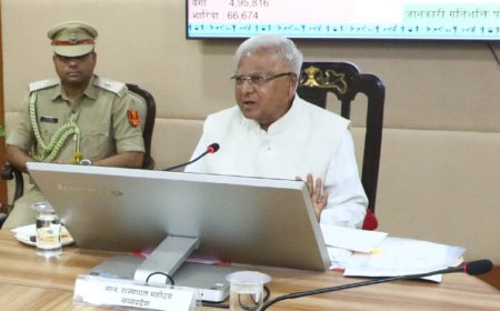 गुणवत्ता की निगरानी के मानक मापदंड किए जाए निर्धारित : राज्यपाल पटेल