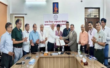 आईईएचई एवं सेंट्रल यूनिवर्सिटी ऑफ़ झारखंड के बीच हुआ एमओयू
