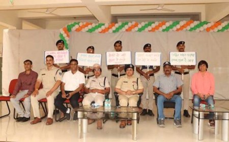 ‘सेफ क्लिक’ अभियान के तहत प्रदेशभर के नव आरक्षकों को दिया जा रहा साइबर सुरक्षा प्रशिक्षण