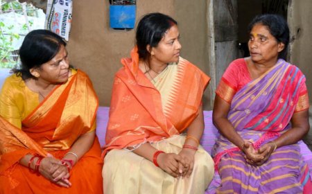 शहादत को नमन : मंत्री  लक्ष्मी राजवाड़े ने शहीद एएसआई रामू राम नाग के निवास पहुंचकर दी श्रद्धांजलि