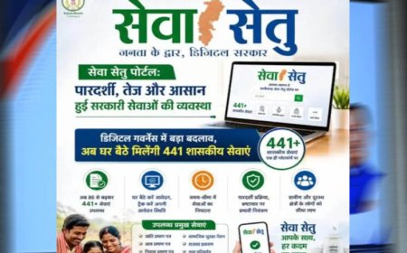 ​’जनता के द्वार, डिजिटल सरकार’: छत्तीसगढ़ में सुशासन का नया चेहरा बना सेवा सेतु