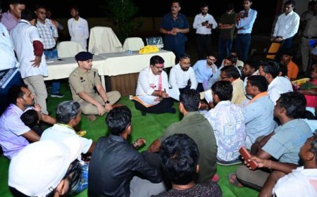 किसकोड़ो, जहां कभी लगती थी नक्सलियों की चौपाल, वहीं उप मुख्यमंत्रीशर्मा ने लगाई जनचौपाल