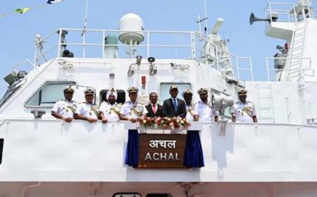 भारतीय तटरक्षक बल में शामिल हुआ ICGS अक्षय, समुद्री सुरक्षा को मिली मजबूती