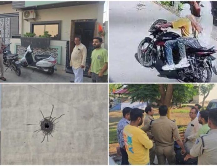 रतलाम फायरिंग कांड: वारदात को अंजाम देकर फरार हुए बदमाश, पुलिस जांच में जुटी