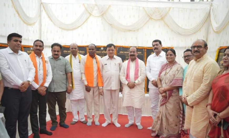 कार्यालयों के चक्कर नहीं, अब गांव में ही समस्याओं का निराकरण -उपमुख्यमंत्री  अरुण साव
