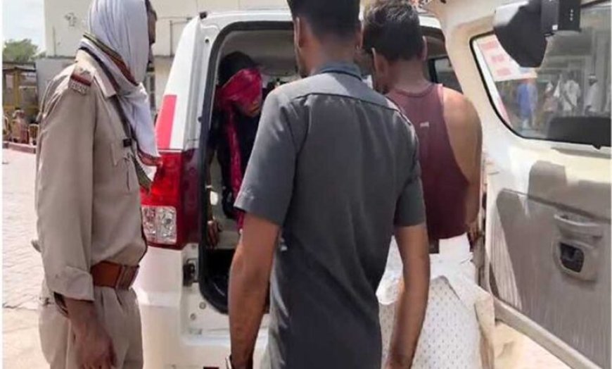 टीकमगढ़ के डायल-112 हीरोज सड़क दुर्घटना में घायल दो युवतियों एवं एक युवक को त्वरित सहायता से पहुँचाया अस्पताल
