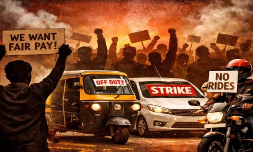 Ola-Uber ड्राइवरों की 9 दिन की हड़ताल, बोले- एक साल से नहीं बढ़ा किराया
