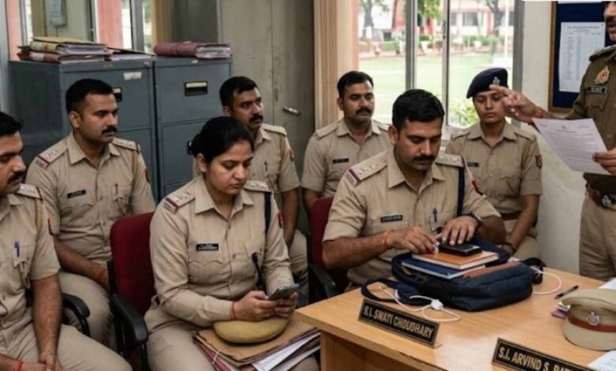 ड्यूटी पर रील बनाना पड़ा भारी, शाहजहांपुर में 6 पुलिसकर्मी लाइन हाजिर