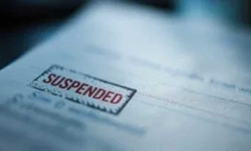 अधिक दर पर शराब बिक्री मामले में आबकारी उप निरीक्षक निलंबित