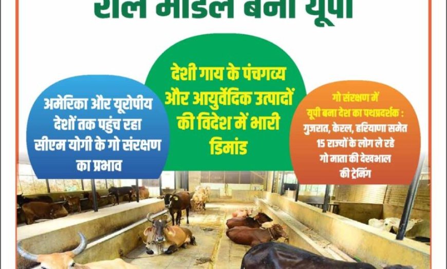 गो सेवा में देश-दुनिया के लिए रोल मॉडल बना यूपी