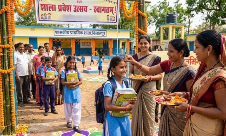 शाला प्रवेश उत्सव को जनआंदोलन बनाने आगे आएं जनप्रतिनिधि : मुख्यमंत्री विष्णु देव साय