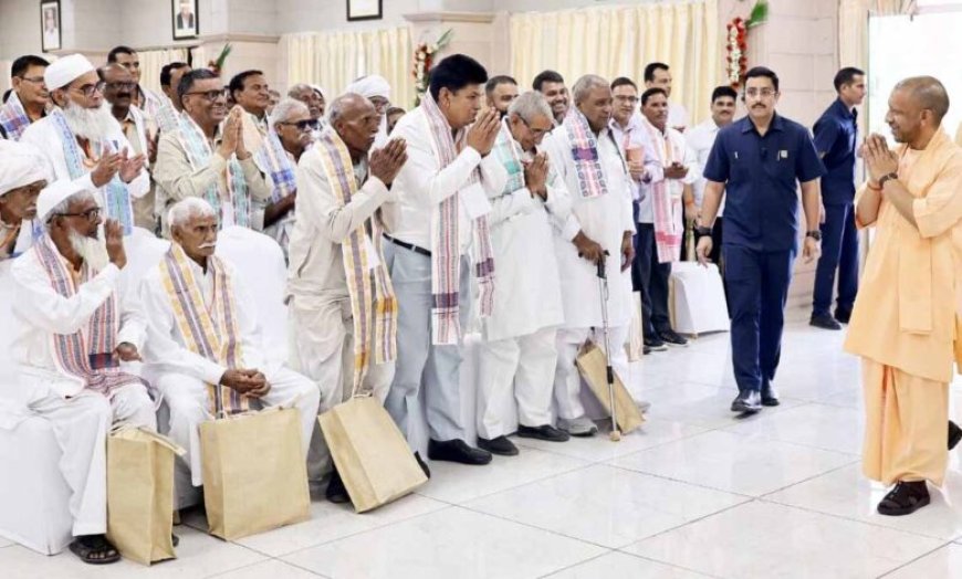 जेवर एयरपोर्ट से पहली उड़ान भर किसानों का सपना हुआ सच, लखनऊ पहुंचकर छलका गर्व
