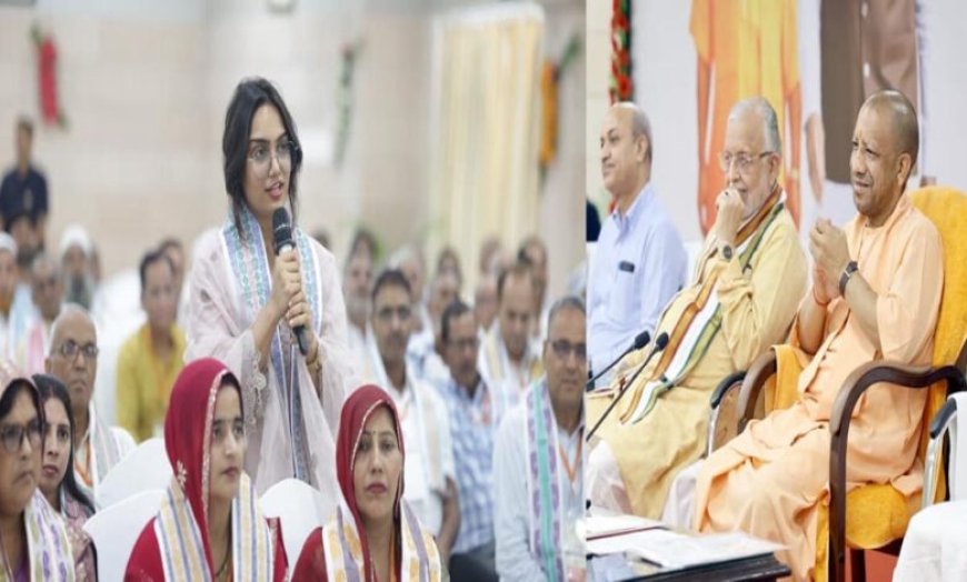 सीएम योगी का आभार जताने पहली उड़ान से लखनऊ आए जेवर के किसान, बोले- सपना कर दिया साकार