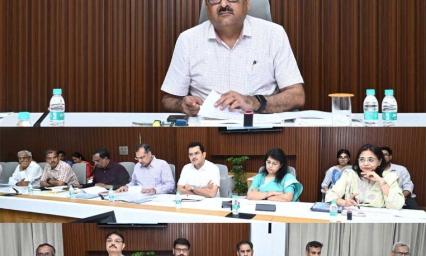 छत्तीसगढ़ में पीएमजीएसवाई की उच्च स्तरीय समीक्षा, ग्रामीण सड़कों के निर्माण में तेजी लाने के निर्देश