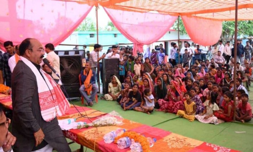 उप मुख्यमंत्री  अरुण साव ने 5 गांवों में लगाई चौपाल