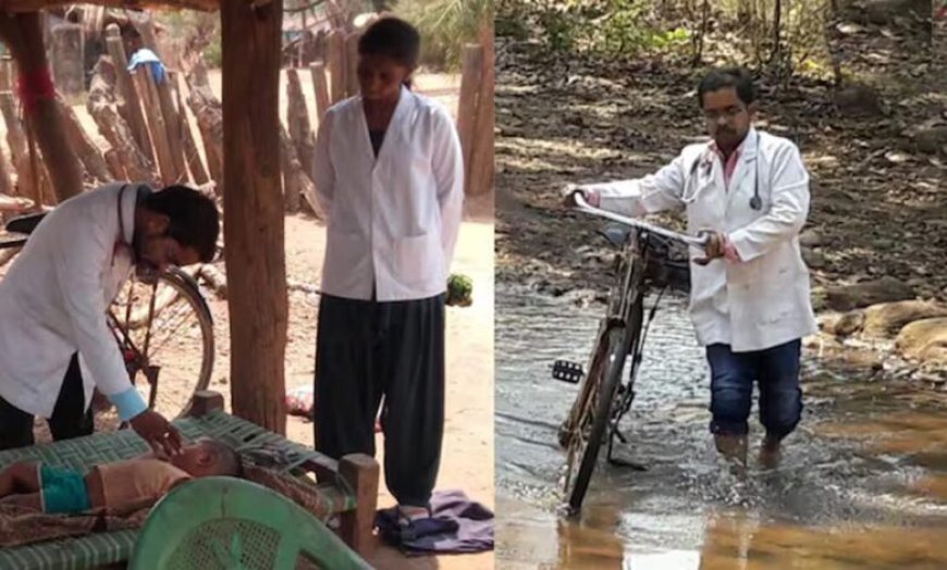नक्सल प्रभावित इलाके में बदलाव की मिसाल, डॉक्टर रामटेके की 23 साल की मेहनत से बना मॉडल अस्पताल