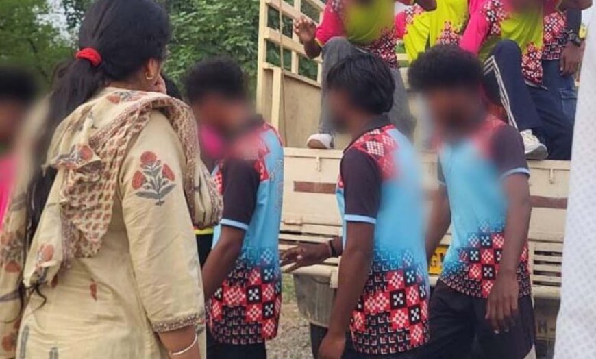 राज्य बाल अधिकार संरक्षण आयोग की कार्रवाई, पिकअप वाहन चालक पर जांच के आदेश