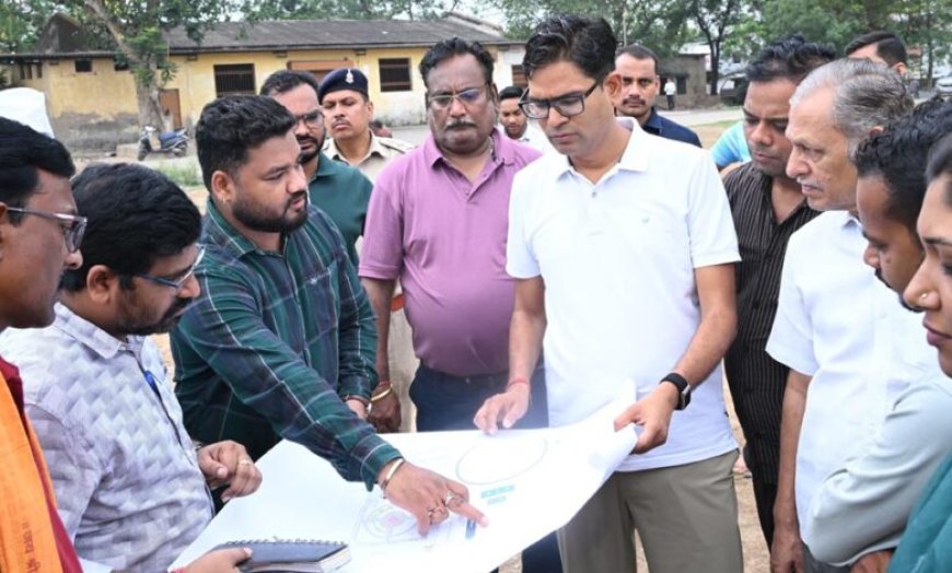 प्रदेश का सबसे मॉडल शहर बनेगा रायगढ़ : वित्त मंत्री ओ.पी. चौधरी