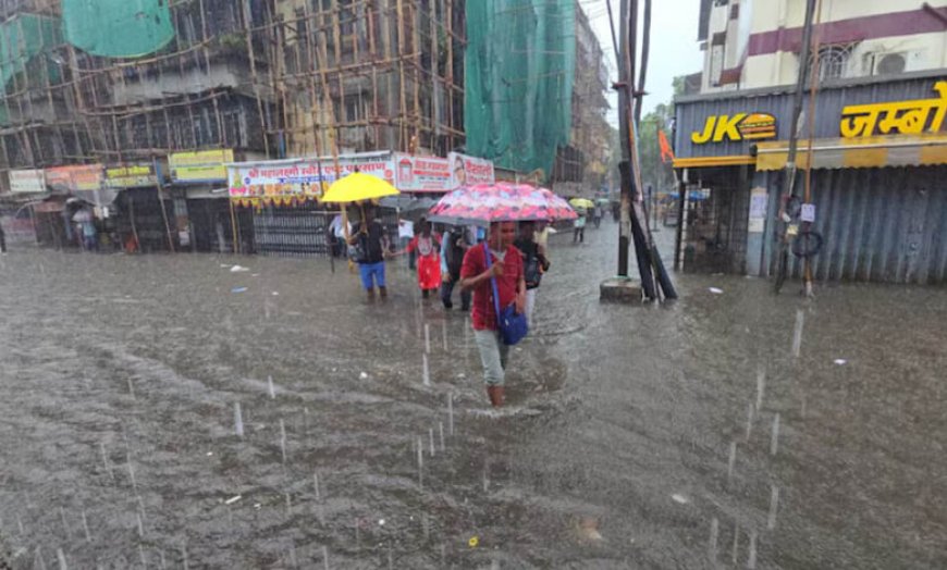 मुंबई में मानसून का कहर, सड़कों और रेलवे ट्रैक पर भरा पानी; अंधेरी सबवे बंद