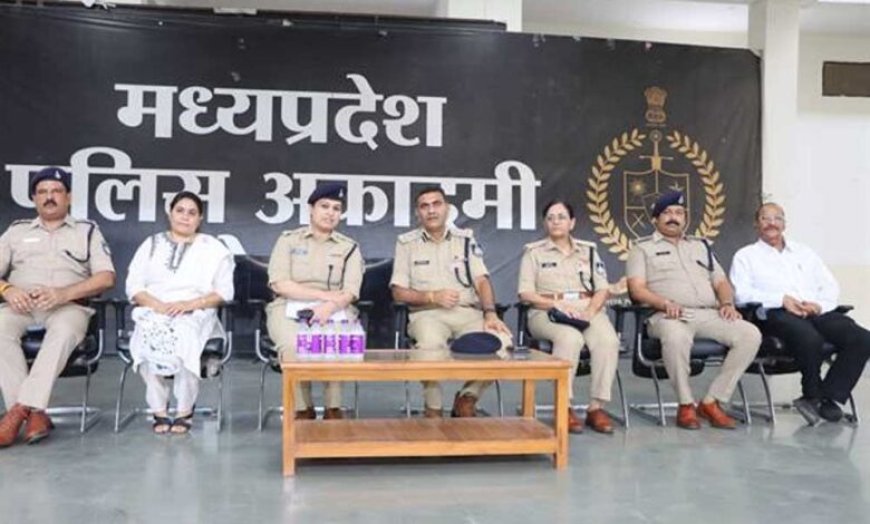 पुलिस प्रशिक्षण शालाभौंरी में 572 नव आरक्षकों के बुनियादी प्रशिक्षण सत्र का शुभारंभ