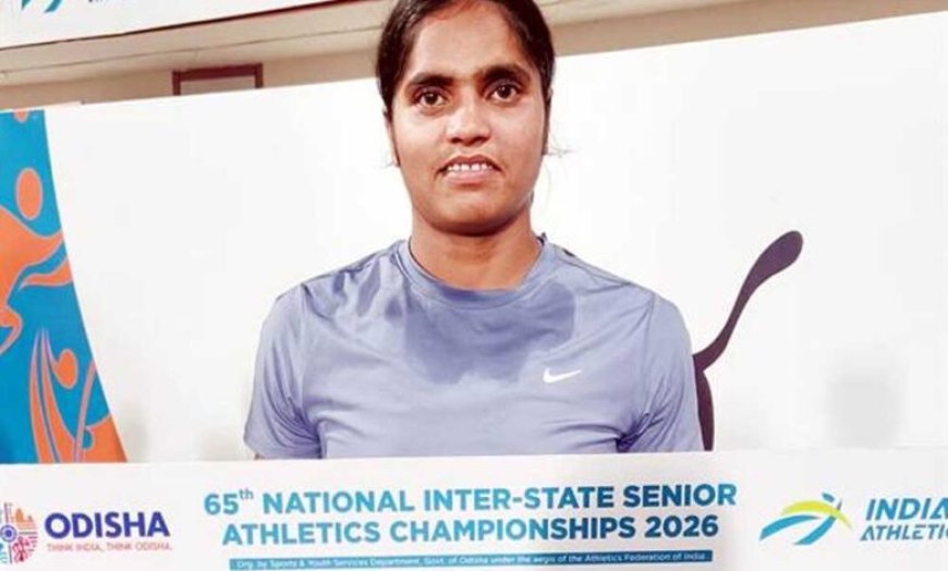 65वीं राष्ट्रीय अंतर्राज्यीय सीनियर एथलेटिक्स चैंपियनशिप में नितिका आकरे ने जीता कांस्य पदक