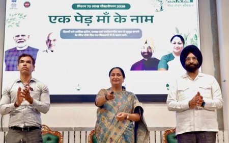 दिल्ली में ‘ग्रीन ड्राइव पोर्टल’ लॉन्च, 70 लाख पौधों के साथ शुरू होगा बड़ा पर्यावरण अभियान