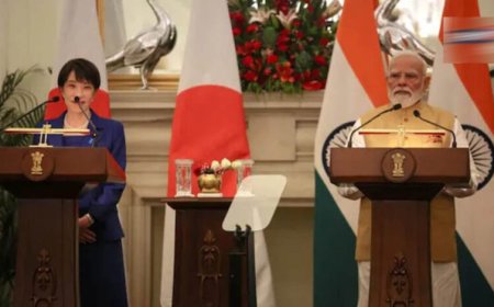 PM मोदी-जापान PM ताकाइची की अहम मुलाकात, फार्मा-डिफेंस समेत कई क्षेत्रों में हुए बड़े समझौते